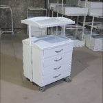 ترالی ۴ کشو زیبایی کلینیکی