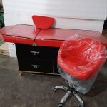 تخت کابین چوبی ماساژ فشیال پاکسازی زیبایی تتو 