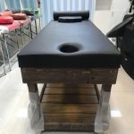 تخت ماساژ لیزر سالن فشیال چوبی چوب روس برند مدشاپ