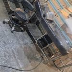 تخت ماساژ تتو معاینه لیزر ثابت و زیر سر تاشو مدل اسکار