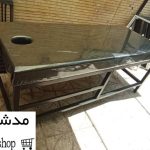 تخت ماساژ ثابت برند مدشاپ پایه فلزی مدل 175