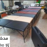 تخت مژه چمدونی با پک کامل پک برند مدشاپ مدل 60