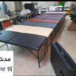 تخت مژه چمدونی مدشاپ مدل 60 با پک کامل