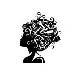 تابلو فلزی آرایشگاهی زنانه