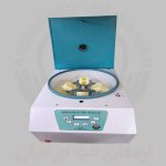 سانتریفیوژ4000 دور در دقیقه 8 شاخه دیجیتال صفحه نمایشگر ال سی دی درب فلزی مخصوص لوله های 15 ml باگت آلومینیومی